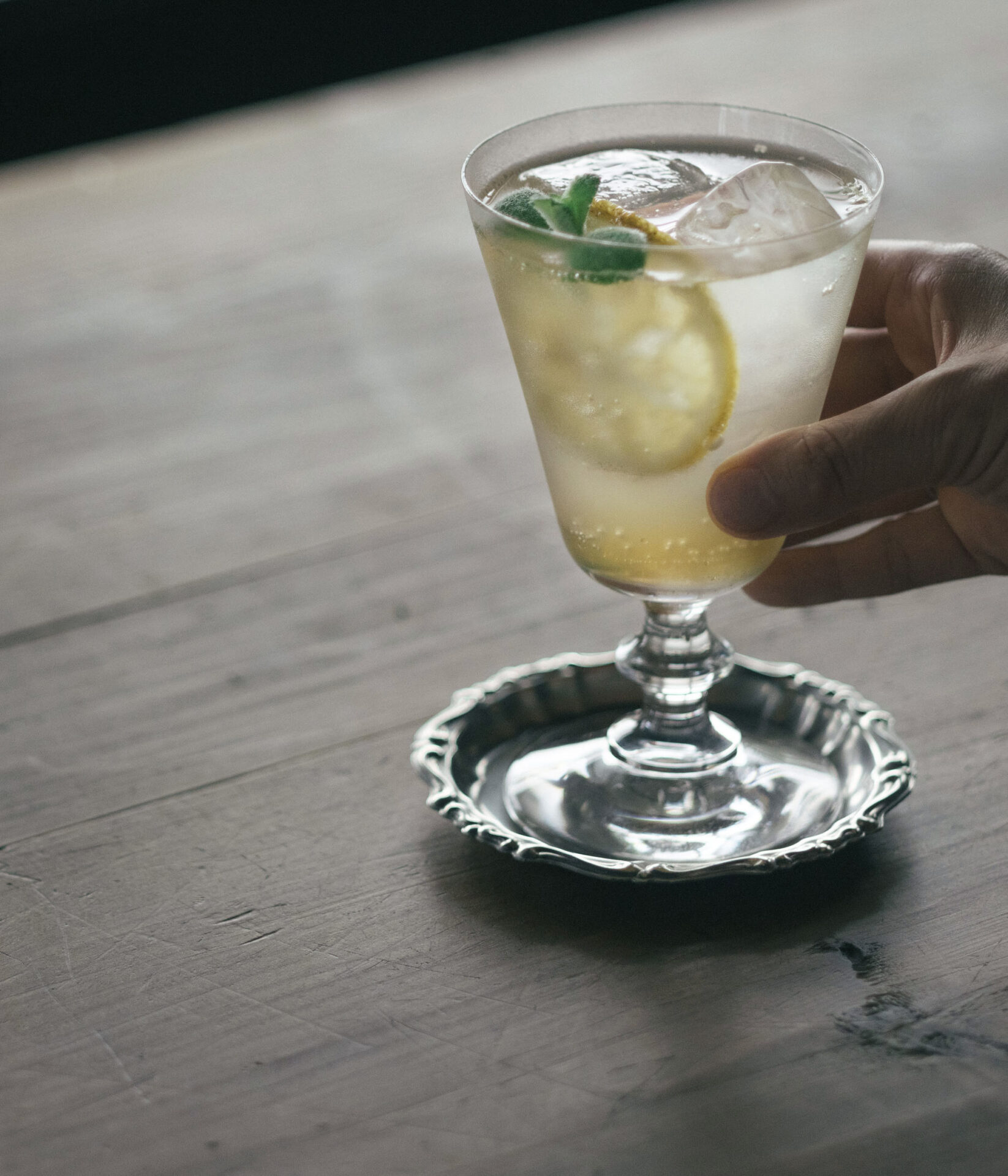 問touの自家製レモンスカッシュ